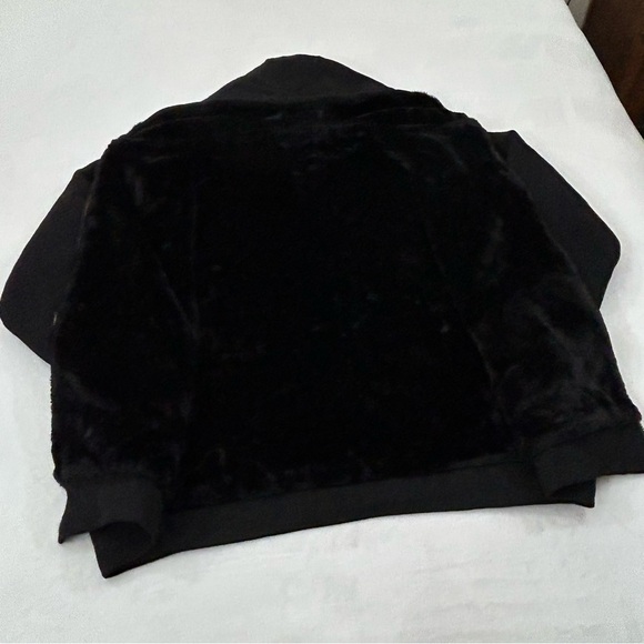 Pro 5 Five Pro Club Black Full Zip Sherpa Heavyweight Hoodie Sweatshirt Men’s - Picture 5 of 16